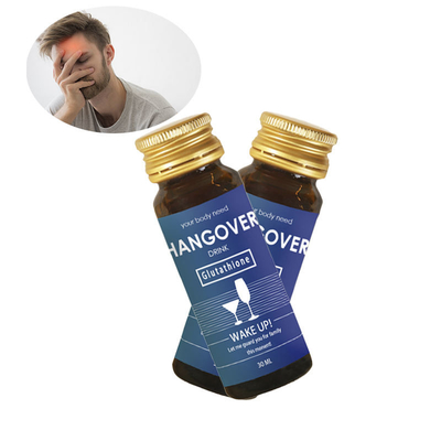 Le foie de gueule de bois soulagent la boisson liquide orale de gueule de bois de l'extrait de fines herbes OEM/ODM d'alcool