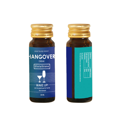 Le foie de gueule de bois soulagent la boisson liquide orale de gueule de bois de l'extrait de fines herbes OEM/ODM d'alcool