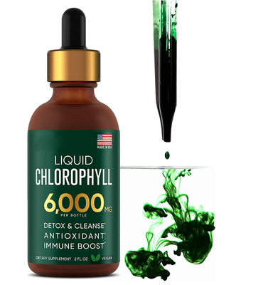 La chlorophylle de fines herbes d'extrait de chlorophylle liquide de marque de distributeur d'OEM laisse tomber le supplément d'énergie