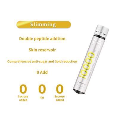 Liquide oral de éclairage de collagène de bonito d'orange sanguine d'enzymes de fruit de boissons de collagène de mer de peau d'OEM de boissons élastiques de peptide