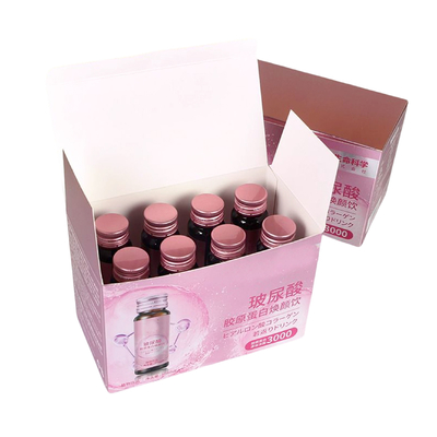 Peau halal de beauté de bouteille de marque de distributeur d'OEM blanchissant le supplément de l'eau de boissons de Marine Collagen Peptide Powder Liquid