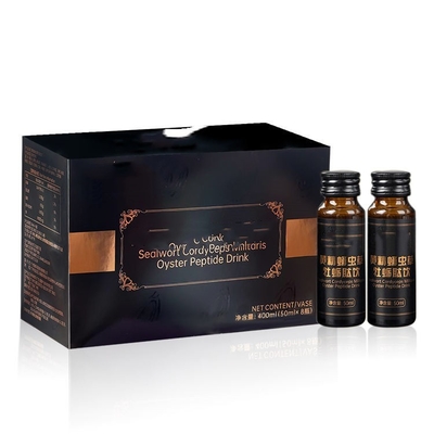 La boisson de peptide d'OEM LOGO Sealwort Cordyceps Militaris Oyster améliorent le liquide oral de soins de santé masculins de résistance