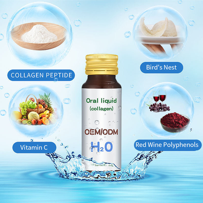 Beauté et soins de santé de Cherry Drink Oral Liquid Anti-Aging d'Acerola de levure d'orange sanguine d'OEM