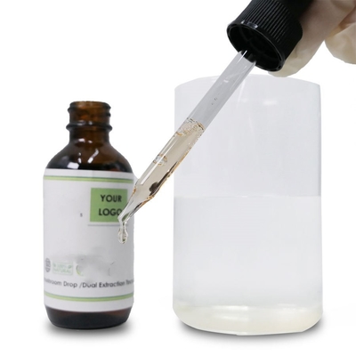Le service de personnalisation de gouttes de fer de gouttes liquides orales de fer d'OEM 60ml laisse des gouttes liquides de fer d'enfants