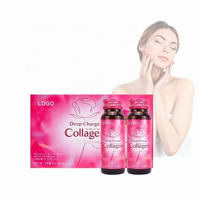 OEM/ODM Halal nid d'oiseau collagène blanchiment de la peau liquide oral boisson fruitée acide hyaluronique collagène liquide oral