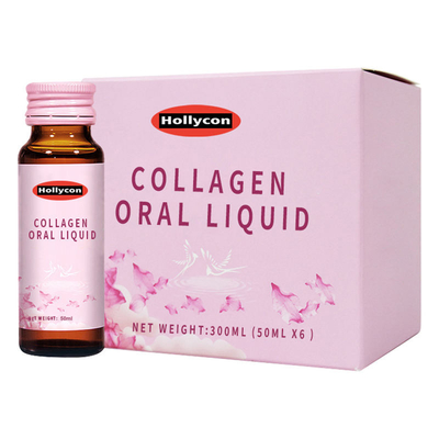Aide portative de beauté d'OEM de boissons halal de peau pour le liquide oral d'hydration de collagène de supplément de soins de santé
