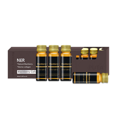 Anti-vieillissement blanchissant le mélange liquide antioxydant liquide de fruit de solution orale de collagène pour la peau