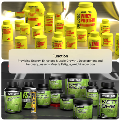Le bodybuilding d'OEM complète la L-citrulline de poudre de DL-malate de L-citrulline de malate de citrulline