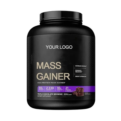 Poudre de supplément d'exercice d'OEM pour le gain de poids, l'amélioration de muscle, et le contenu à haute valeur protéique