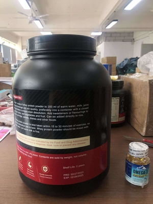 Poudre 100% de protéine d'étalon or de bâtiment de muscle de corps de poudre d'isolat de protéine de lactalbumine de marque de distributeur d'OEM 5lb