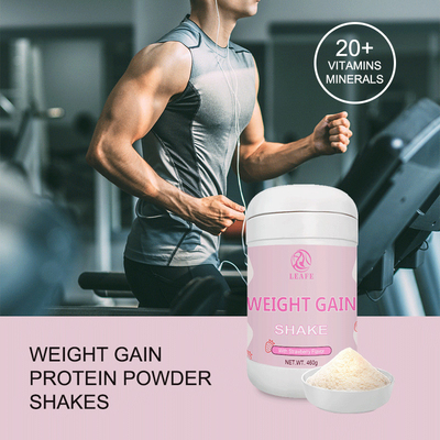 Suppléments de gain de poids de poudre de protéine d'OEM avec les vitamines multiples pour les gymnases des femmes