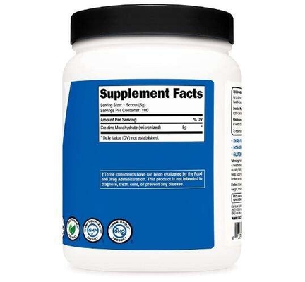 Supplément micronisé de Courrier-séance d'entraînement de poudre de catégorie d'OEM de monohydrate pur de créatine