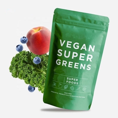 OEM de poudre de mélange de verts de Superfood de Probiotics d'enzymes digestives avec la spiruline Chlorella