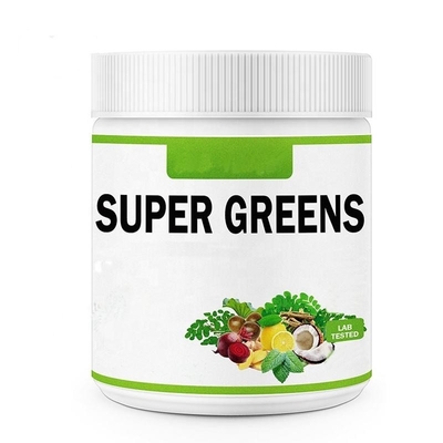 OEM de poudre de mélange de verts de Superfood de Probiotics d'enzymes digestives avec la spiruline Chlorella