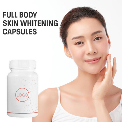Peau antioxydante de glutathionee de gelules d'OEM blanchissant les capsules de éclairage