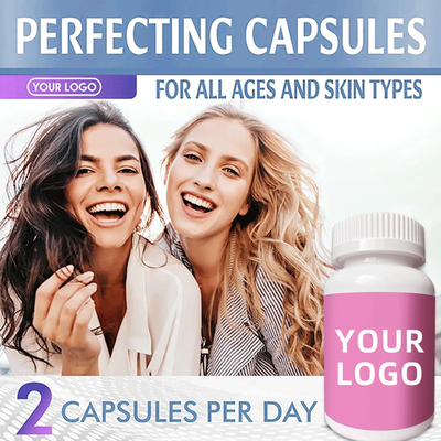 Capsules de blanchiment de peau de pilules de blanchiment de glutathion de blanchiment d'absorption rapide d'OEM