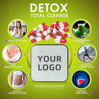 Le Vegan de haute qualité de supplément de soins de santé d'OEM brûlent la pilule brûlante FatZorb de Detox de grosse perte de poids amincissant des capsules