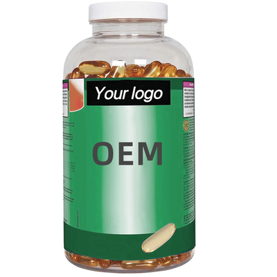 Huile de poisson de haute qualité de marque de distributeur HALAL d'OEM Omega 3 capsules de Softgels