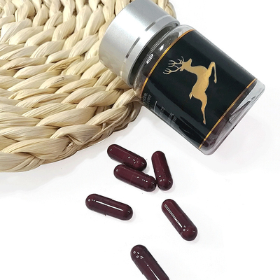 Capsules de ginseng américain de phytothérapie d'OEM utilisées pour Yang Time de amélioration