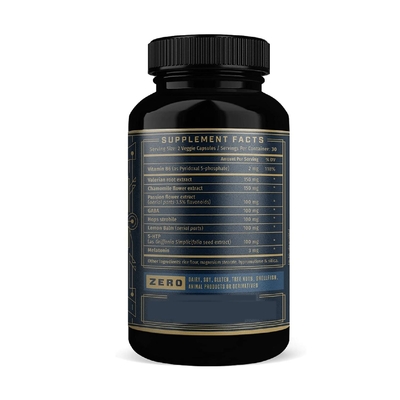 Melatonin naturel Valerian Root d'OEM de capsules de sommeil de Melatonin d'aide