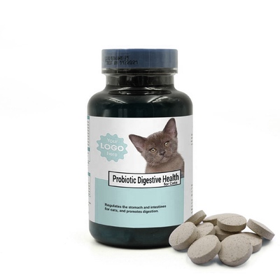 Suppléments d'animal familier de marque de distributeur pour des chats