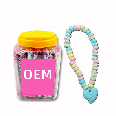 Bonbon à collier de bonbons à Vegan de sucrerie de Tablette d'OEM pour des enfants