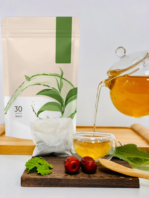 Vente en gros d'OEM Agent personnalisé thé thé vert thé noir sachet de thé de santé