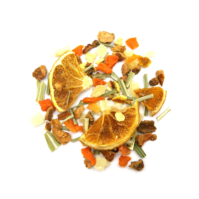 Mélange de thé de saveur de passiflore comestible de passiflore de citron de sacs à thé de saveur de thé de préparation de fruit d'OEM
