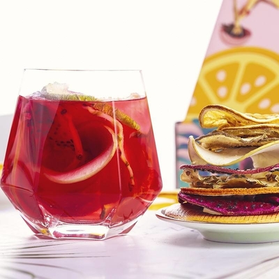 Tranches chinoises en gros en vrac de fruits secs d'OEM pour le thé fait main sec de fruits secs d'Apple de thé