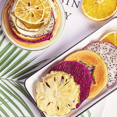 Tranches chinoises en gros en vrac de fruits secs d'OEM pour le thé fait main sec de fruits secs d'Apple de thé