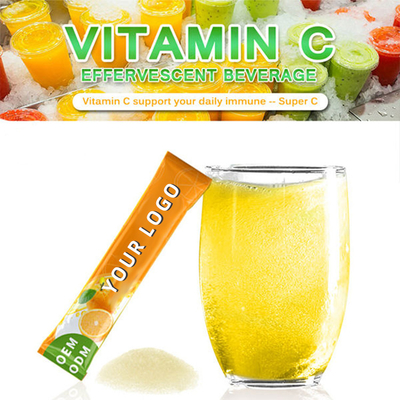 Boisson solide effervescente de vitamine C d'OEM employée pour compléter des vitamines et pour augmenter la résistance