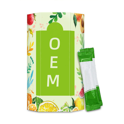 15 bâtons/poudre d'enzymes de fruit de matière première d'OEM de poudre de fibre Detox de boîte