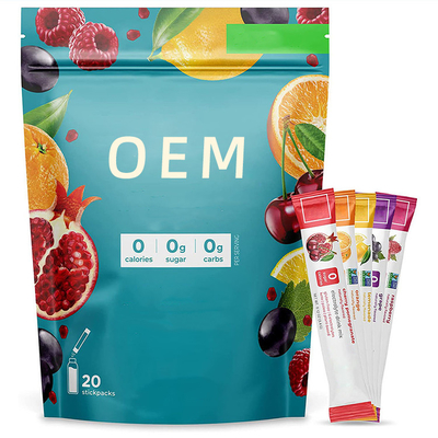 Hydration régénératrice de boisson de marque de distributeur de supplément solide d'OEM Sugar Free Mens Womens Workout