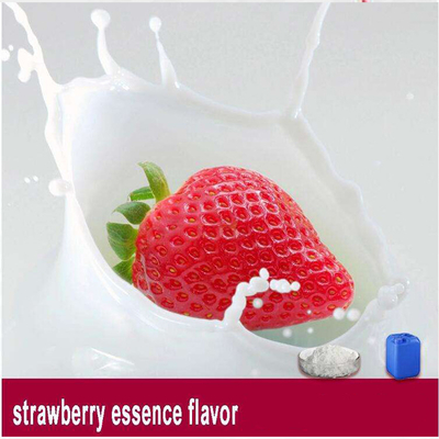 Poudre de saveur de fraise de fruit d'OEM de catégorie comestible pour la crème glacée