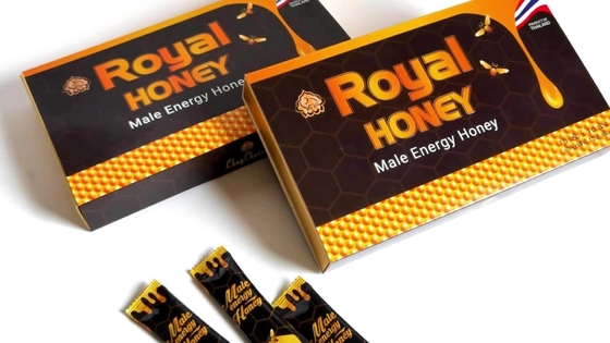 Le miel royal de miel d'OEM d'abeille de santé des hommes naturels purs de haute qualité en gros de produits
