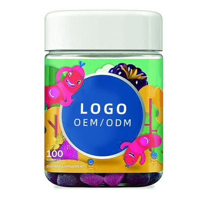 Propulseur immunisé des suppléments des enfants d'OEM de Multivitamins de soins de santé quotidiens nutritionnels de Gummies gommeux