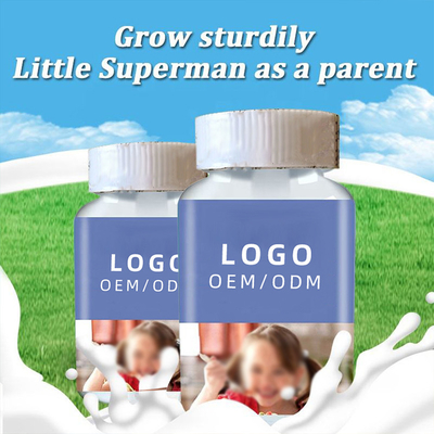 Les enfants multiples d'adultes de supplément de nutrition d'élément de sélénium de zinc de fer de calcium capsulent le thé