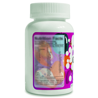 Zinc masticable de A.C.D E B de vitamines de biotine de Sugar Free Kids Multivitamin Gummies Probiotics
