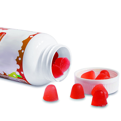 Zinc masticable de A.C.D E B de vitamines de biotine de Sugar Free Kids Multivitamin Gummies Probiotics
