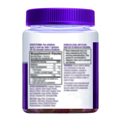 Capsules soporifiques de Melatonin d'enfants d'enfants 2 Gummies pour le sommeil naturel