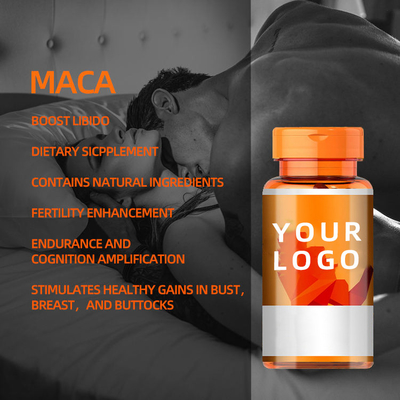 Supplément à base de plantes OEM suppléments de vitalité pour hommes pilules de maca bio pour la santé des hommes pour la santé des hommes