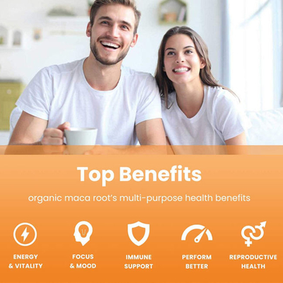 Maca Capsules Suppléments nutritionnels pour hommes Strong Fitness Body Supplements