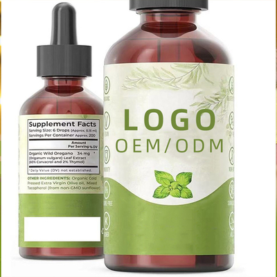 L'huile naturelle organique d'origan d'OEM/ODM augmentent l'immunité améliorent des baisses antioxydantes d'huile d'origan de perte de poids de santé
