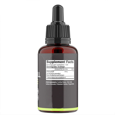 Baisses liquides de chlorophylle d'OEM/ODM pour la menthe poivrée de l'eau assaisonnée pour le supplément immunisé d'énergie de soutien de santé de peau