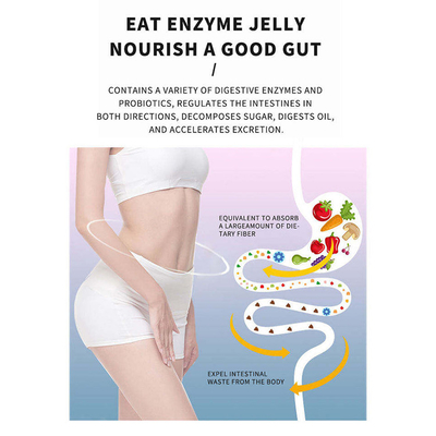 La marque de distributeur d'OEM/ODM améliorent l'enzyme fruitée Jelly For Weight Loss de Jelly Drops Enzyme Jelly Collagen d'immunité