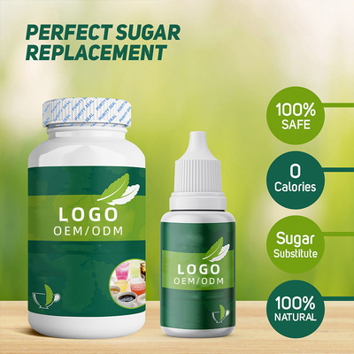 Goût doux naturel sûr Sugar Free Stevia Liquid Drops 20ml de 100%