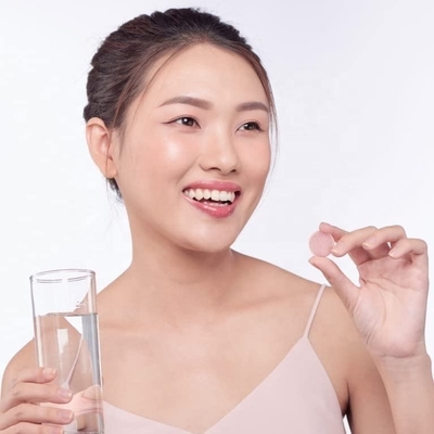 Pelez blanchir les Tablettes effervescentes de vitamine C de glutathion de marque de distributeur de pilules d'OEM pour diététique antioxydant