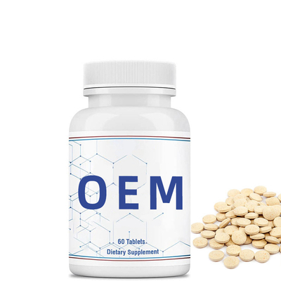 L'iode de potassium des Tablettes 65mg d'iode d'OEM d'ODM marque sur tablette des pilules de supplément d'iode de soutien thyroïde