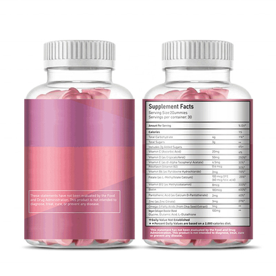 Le Multivitamin des femmes avec l'appui immunisé de santé de corps d'énergie de A.C.D E K de vitamines