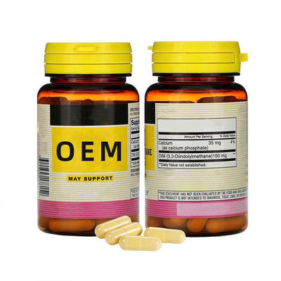 Capsules nutritionnelles de Diindolylmethane de santé de suppléments de femmes masculines